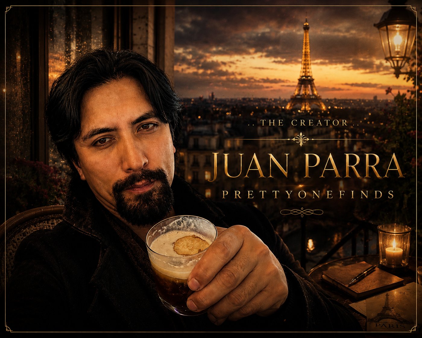 Juan Parra — The Creator, PrettyOneFinds